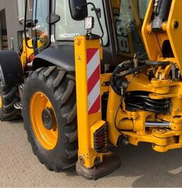 koparko ladowark kolowa  JCB 4CX DUZE KOLA