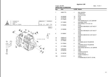 Deutz Fahr Agrotron 4.80 Katalog Części po polsku
