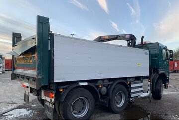 Wywrotka Terberg FM 1350 -WDGL 6x6  BORDMATIC Z DŻWIGIEM