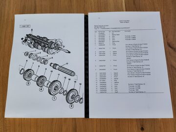 Massey Ferguson 3680 katalog części