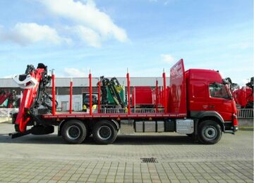 DO przewozu drewna TERENOWY 6X4 VOLVO FMX 500  DO DREWNA