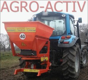 Rozsiewacz Nawozowo-Wapienny TAJFUN 600 L NOWY Dexwal Agro-Activ