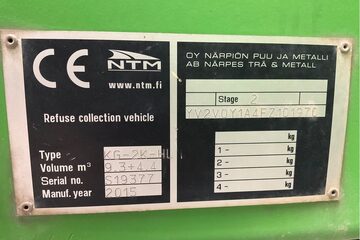 Śmieciarka Volvo FE 280 NTM 13,7 m³