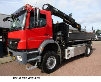 Wywrotka Mercedes-Benz 1829  BORDMATIC 4x4 z dźwigiem 