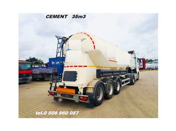 KASSBOHRER  NACZEPA DO TRANSPORU CEMENTU  NA BUUDOWE