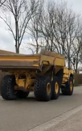 Wozidlo 6x6 Wolvo A 30 E  wywrotka budowlana terenowa 6x6