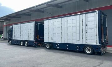   do przewozu zwierzat 4 poziomy MENKE Mercedes ACTROS 2551