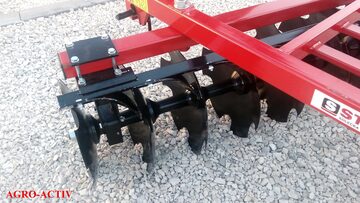 Brona Talerzowa Zawieszana Dwuwalcowa V2/18 talerzy 2m STRUMYK AGRO-ACTIV