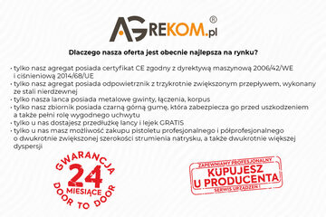 AGREGAT MALARSKI AGREGAT DO BIELENIA WAPNEM OPRYSKIWACZ PIANOWNICA 3W1 F. VAT