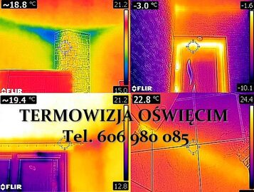 Badanie kamerą termowizyjną Oświęcim - Termowizja Oświęcim 
