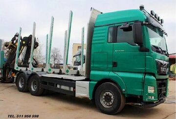 ciężarowy do transportu drewna Euro 6 6x4 Man do drzewa