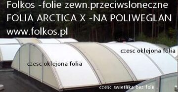 Folie przeciwsłoneczne zewnętrzne Warszawa Redukcja UV i IR Folkos folie na okna