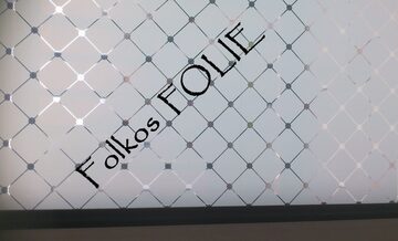 Oklejanie szyb - folie okienne Warszawa -FOLIA MATOWA BIAŁA