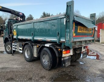 Wywrotka Terberg FM 1350 -WDGL 6x6  BORDMATIC Z DŻWIGIEM