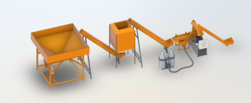 granulator dla biomasy; peleciarka