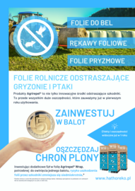 Folia Agrirepel do owijania bel odstraszająca szkodniki  