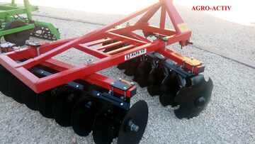 Brona Talerzowa Zawieszana Dwuwalcowa V2/18 talerzy 2m STRUMYK AGRO-ACTIV
