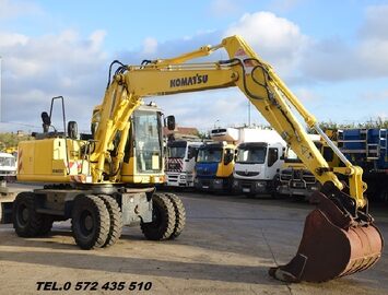Komatsu PW 130-7K  koparka kolowa 
