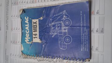 Instrukcja Mecalac 14 MBX 
