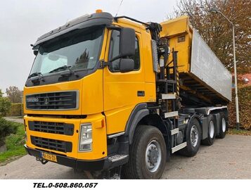 Volvo Terberg  wywrotka 8x8 bordmatc z dzwigiem