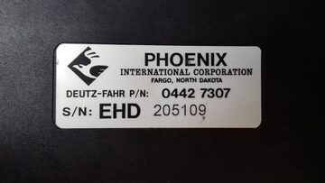 EHD Phoenix Box EHD / EHR Box Deutz-Fahr