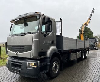 skrzyniowy 6x4 z dzwigiem 21Ton/m  RENAULT
