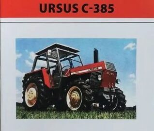 Instalacja elektryczna Ursus C 385 Oryginał (przewody 1,5mm2 gruba) 