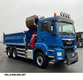 Wywrotka 6x6 bordmatic z dzwigiem MAN Euro 6