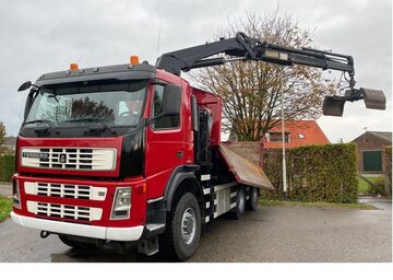 Wywrotka FM 1350 TERBERG  Euro 5 6x6 z dźwigiem