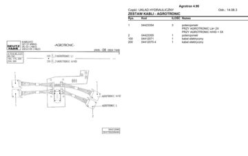Deutz Fahr Agrotron 4.90 Katalog Części po polsku