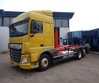 Hkowiec 6x2  EUR 6  DAF XF 460 Tez  w LESING CIEZAROWKA