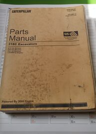 Katalog części CAT Caterpillar 318C Excavators Volume II