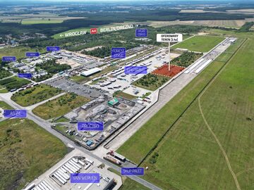Działka 1 ha przy autostradzie A4, bezpośredni zjazd, MPZP