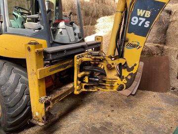 Koparko ladowarka Komatsu WB 97S-5 