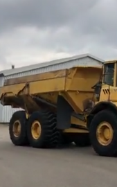 Wozidlo 6x6 Wolvo A 30 E  wywrotka budowlana terenowa 6x6