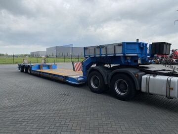 naczepa do przewozu  maszyn Nooteboom  EURO-48-03 Rozsuwany