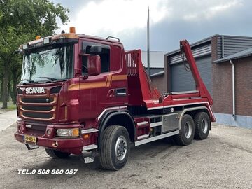 Bramowiec 6x6 komunalny SCANIA G 450 EUR 6