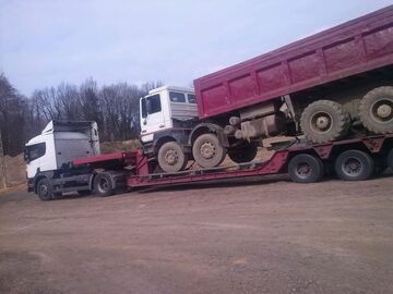 Transport maszyn rolniczych i budowlanych uslugi transportowe