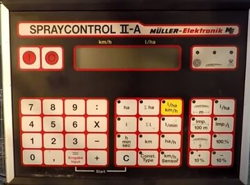 Komputer opryskiwacza Muller Elektronik Spray Control S