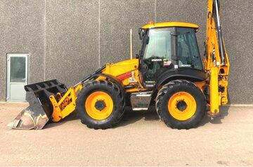 koparko ladowark kolowa  JCB 4CX DUZE KOLA