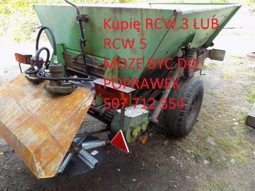 rozsiewacz wapna rcw3 rcw 5 piast kupie