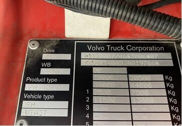 VOLVO FH 500  Eur  6  ciagnik siodlowy