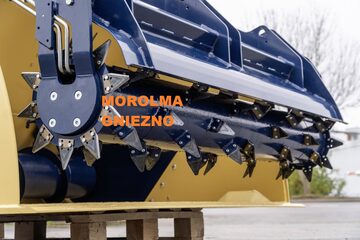 Łyżka ślimakowa objętościowa z frezem i nożami KOŁASZEWSKI rózne mocowania