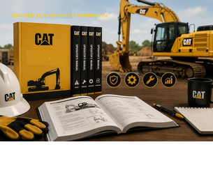 DTR Instrukcja operatora, katalog obsługi, UDT - serwis - CAT 336E
