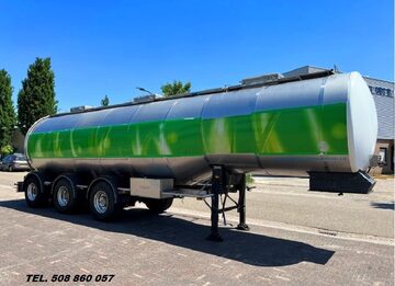 Naczepa dop mleka Oleju Cysterna  BURG 33.500 ltr 1 komorowa  