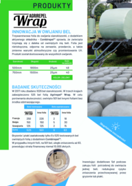 Folia Agrirepel do owijania bel odstraszająca szkodniki  