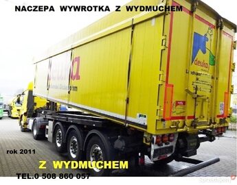 do paszy ciagnik siodlowy z dmuchawa kompresorem WELGRO