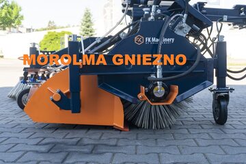 HIT ! FK MACHINERY ZAMIATARKA KOMUNALNA SZCZOTKA CY-A MAXI TANK BRUSH HYDRO DO DRÓG ULIC PLACÓW MAGAZYNÓW
