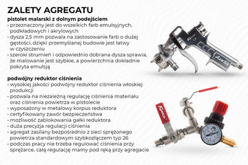 AGREGAT MALARSKI AGREGAT DO BIELENIA OPRYSKIWACZ BIELARKA F VAT