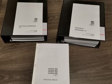 Steyer Kompakt 4085 4095 4105 instrukcja napraw książka serwisowa dokumentacja